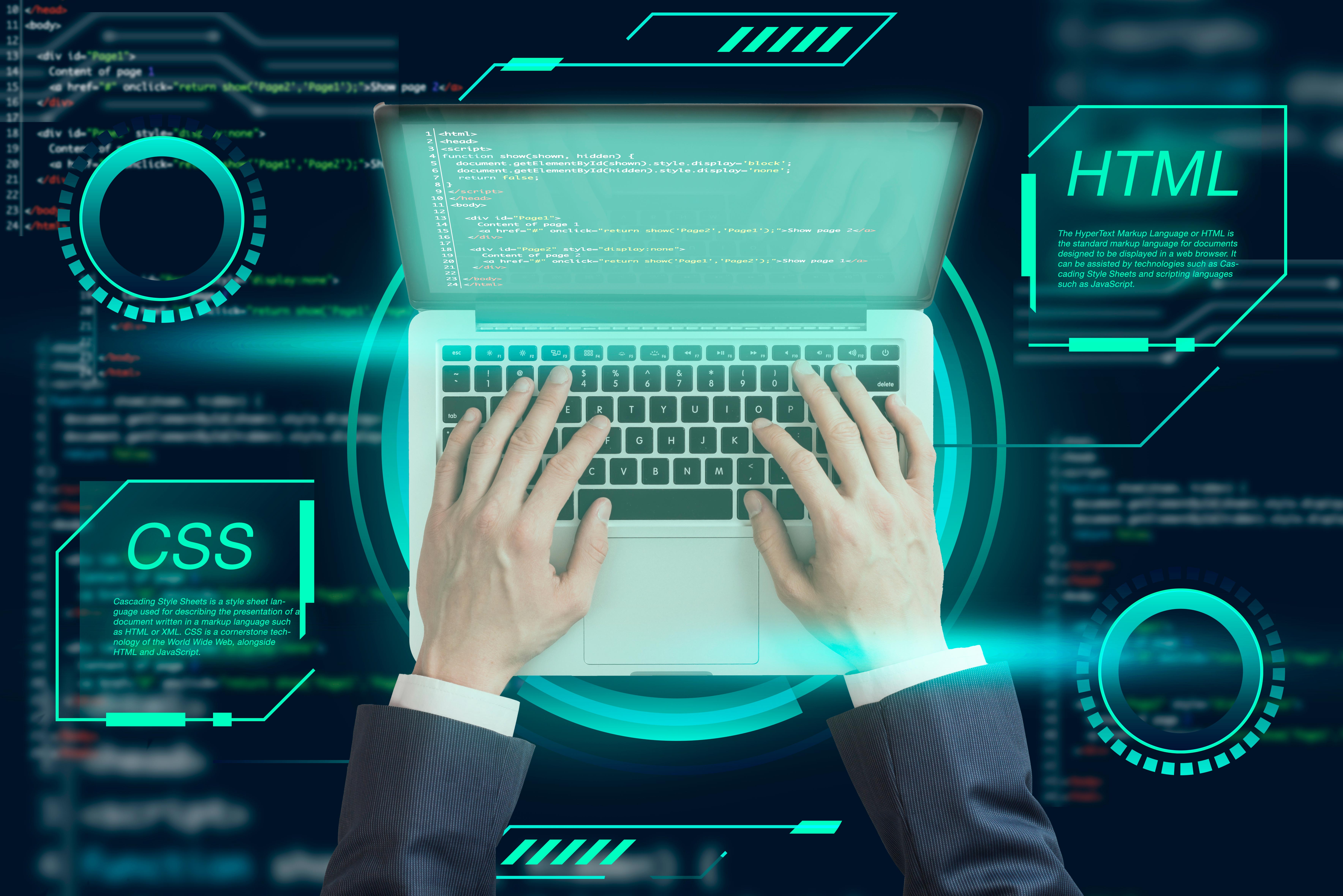 5cubix-programming-background-concept