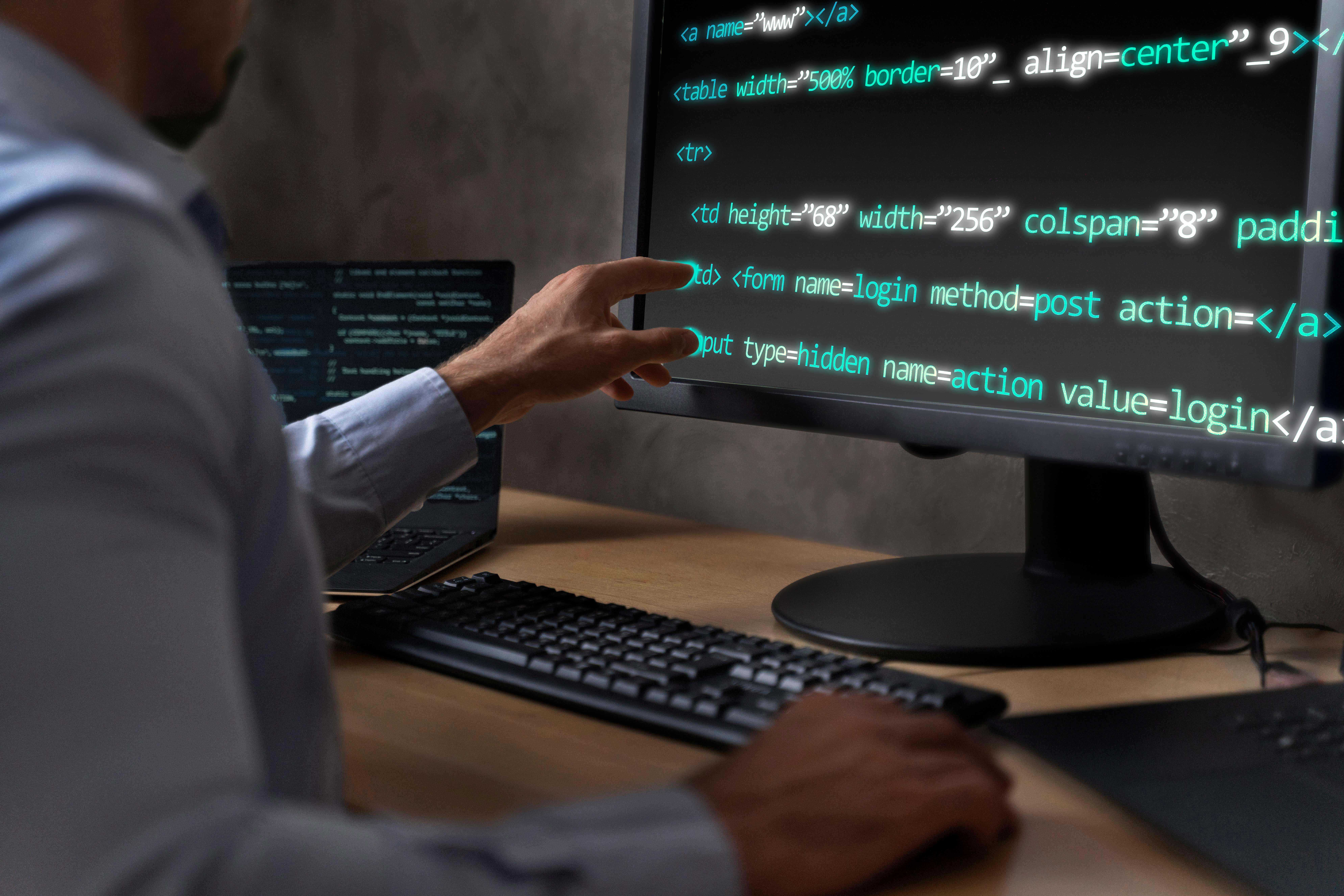 5cubix-programming-background-concept